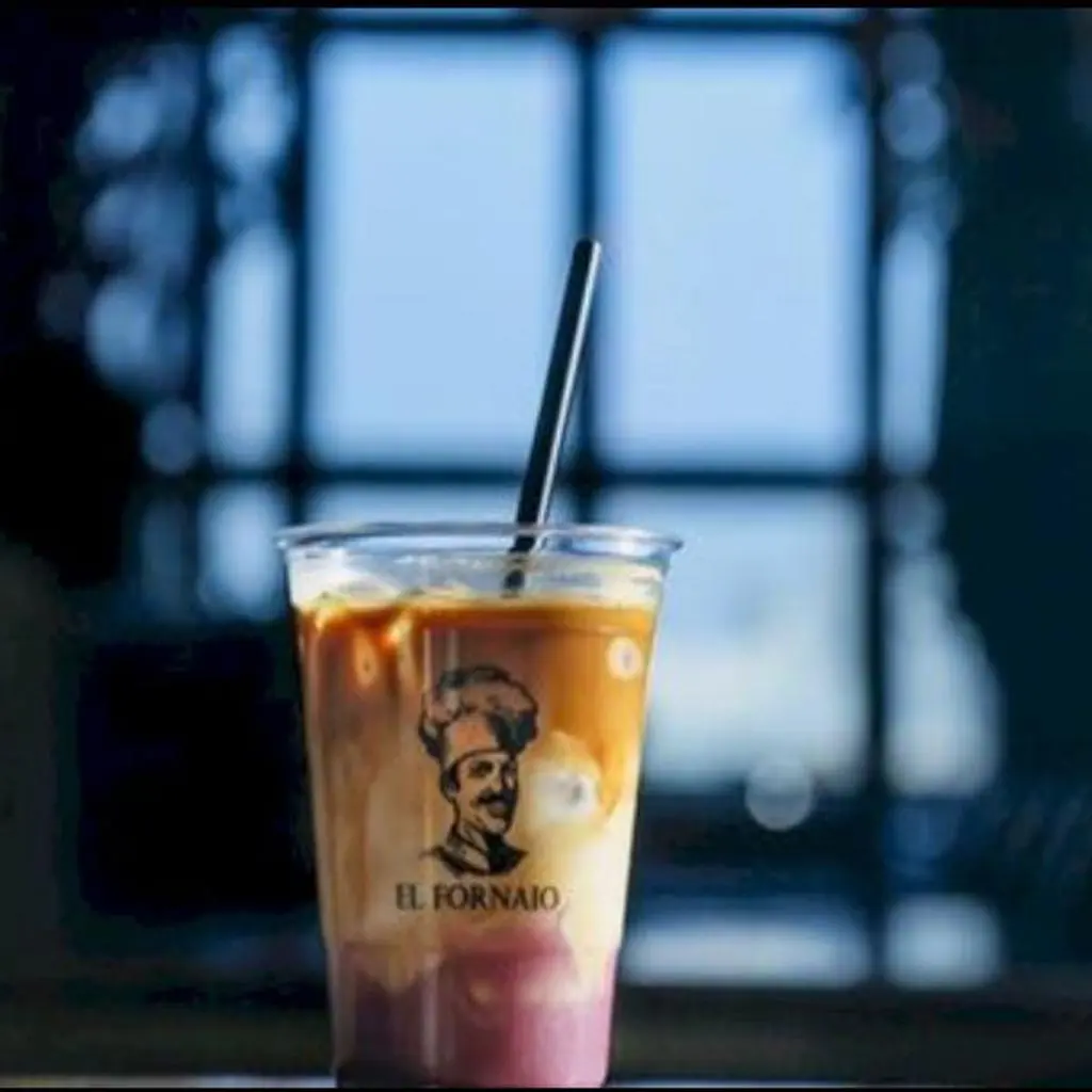 Iced Lavender Latte